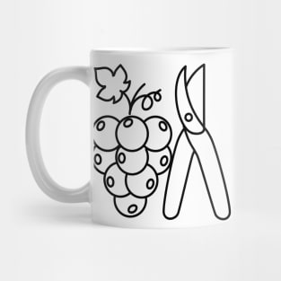 Wine Grapes Mug